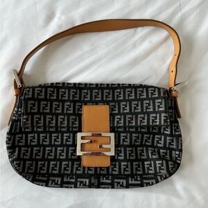 Vintage Fendi Baguette Shoulder Bag